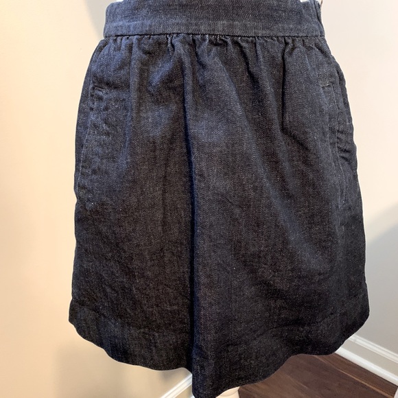 J Crew Dark Denim Skirt size 0 - Picture 1 of 6